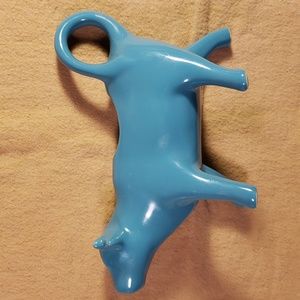 COPY - Discontinued Pioneer Woman Teal Blue Cow Creamer